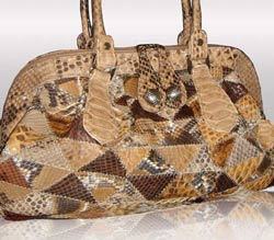 Luxury python bags
