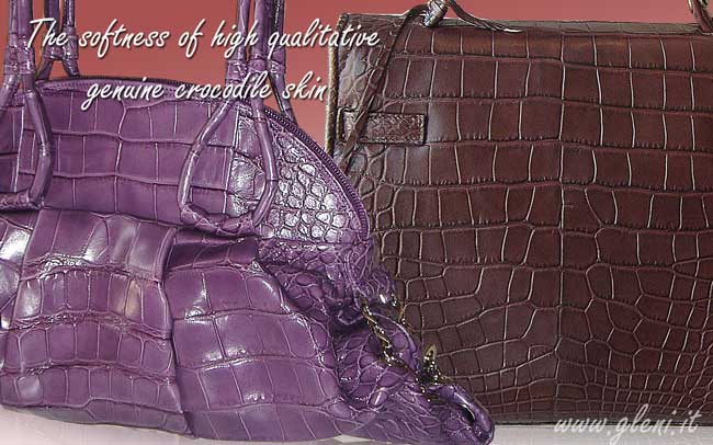 Differnce from alligator, crocodile and caiman leather