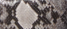 Python leather - London smoke