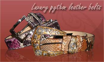 Luxury and fashion belts